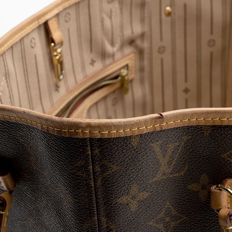 Louis Vuitton Monogram Canvas Neverfull MM Tote (SHF-17729)