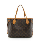 Louis Vuitton Monogram Canvas Neverfull PM Tote (SHF-16726)