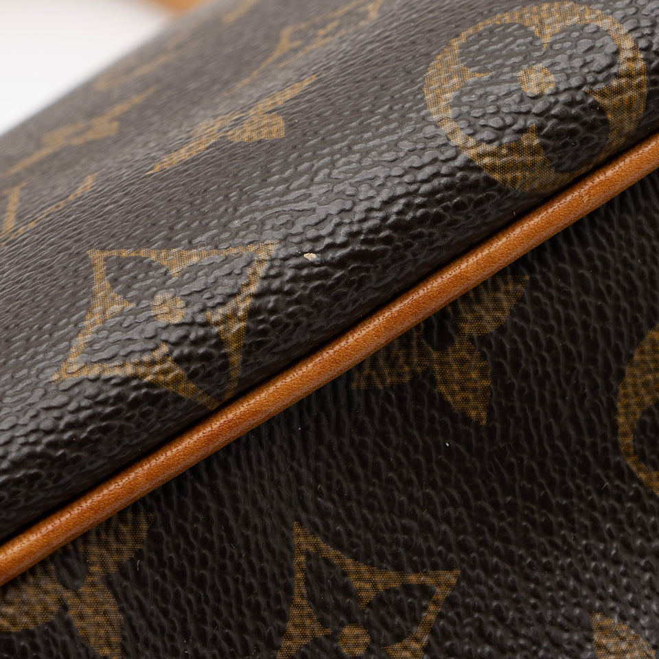 Louis Vuitton Monogram Canvas Odeon MM Shoulder Bag (SHF-YZiYCD)