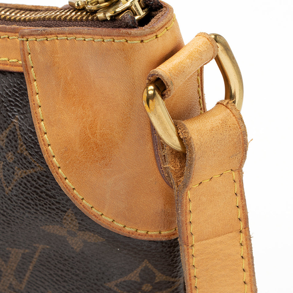 Louis Vuitton Monogram Canvas Odeon PM Shoulder Bag (SHF-21384)