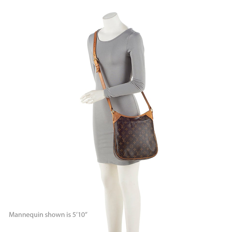 Louis Vuitton Monogram Canvas Odeon PM Shoulder Bag (SHF-21384)