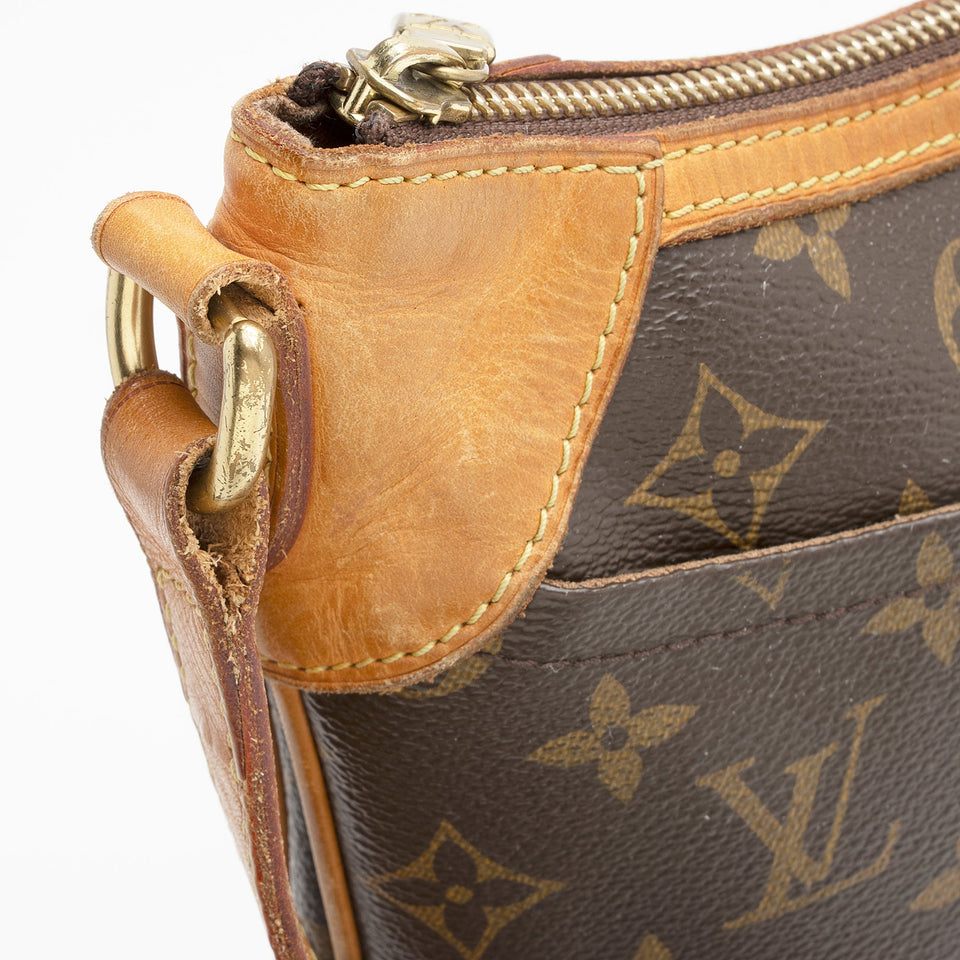 Louis Vuitton Monogram Canvas Odeon PM Shoulder Bag (SHF-22536)