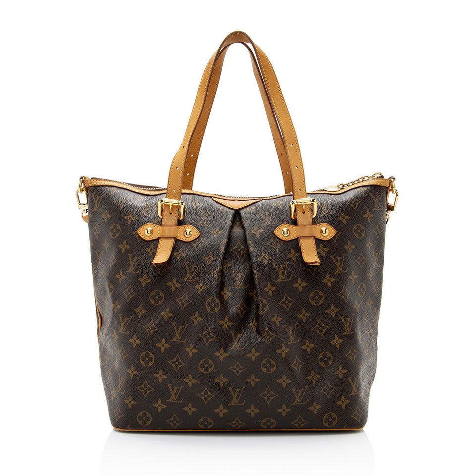 Louis Vuitton Monogram Canvas Palermo GM Tote (SHF-bjd1XX)