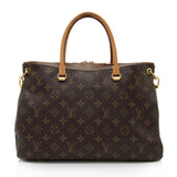 Louis Vuitton Monogram Canvas Pallas Satchel (SHF-fXzYBn)