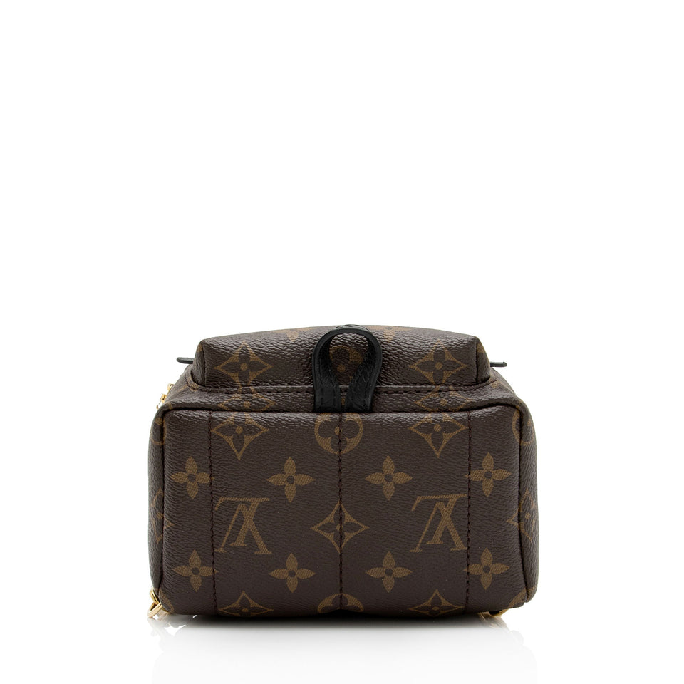 Louis Vuitton Monogram Canvas Palm Springs Mini Backpack (SHF-dPbIO8)
