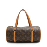 Louis Vuitton Monogram Canvas Papillon 26 Satchel (SHF-23766)