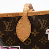 Louis Vuitton Monogram Canvas Patches Neverfull MM Tote (SHF-20704)