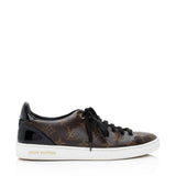 Louis Vuitton Monogram Canvas Patent Leather Front Row Sneakers - Size 8.5 / 38.5 (SHF-xaOyH3)