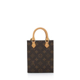 Louis Vuitton Monogram Canvas Petit Sac Plat Shoulder Bag (SHF-Vkwlcf)
