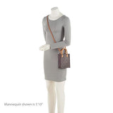 Louis Vuitton Monogram Canvas Petit Sac Plat Shoulder Bag (SHF-NcP7wa)