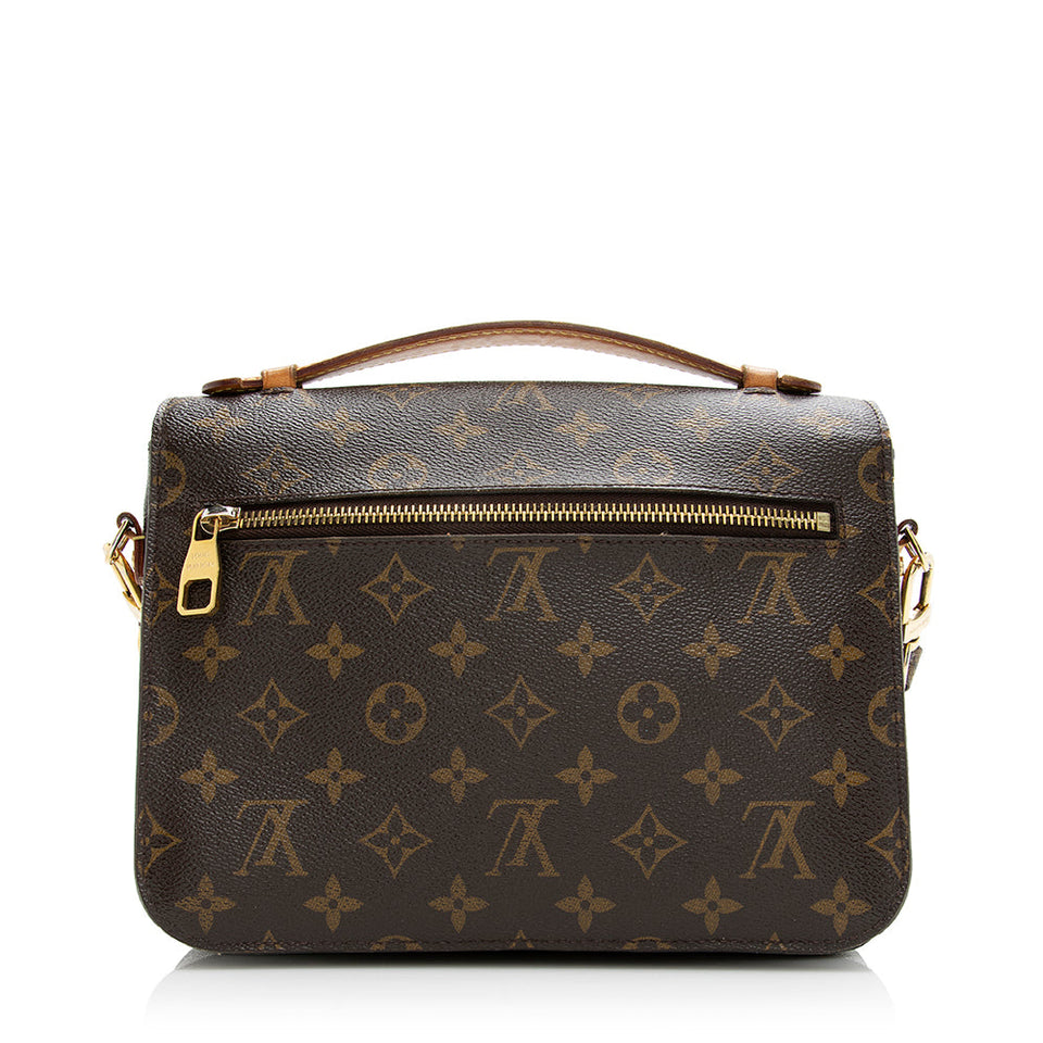 Louis Vuitton Monogram Canvas Pochette Metis Shoulder Bag (SHF-21086)