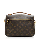 Louis Vuitton Monogram Canvas Pochette Metis Shoulder Bag (SHF-21086)