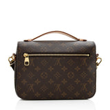 Louis Vuitton Monogram Canvas Pochette Metis Shoulder Bag (SHF-21571)