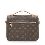 Louis Vuitton Monogram Canvas Pochette Metis Shoulder Bag (SHF-22370)