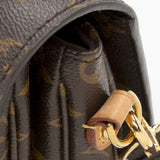 Louis Vuitton Monogram Canvas Pochette Metis Shoulder Bag (SHF-Vnuc0s)