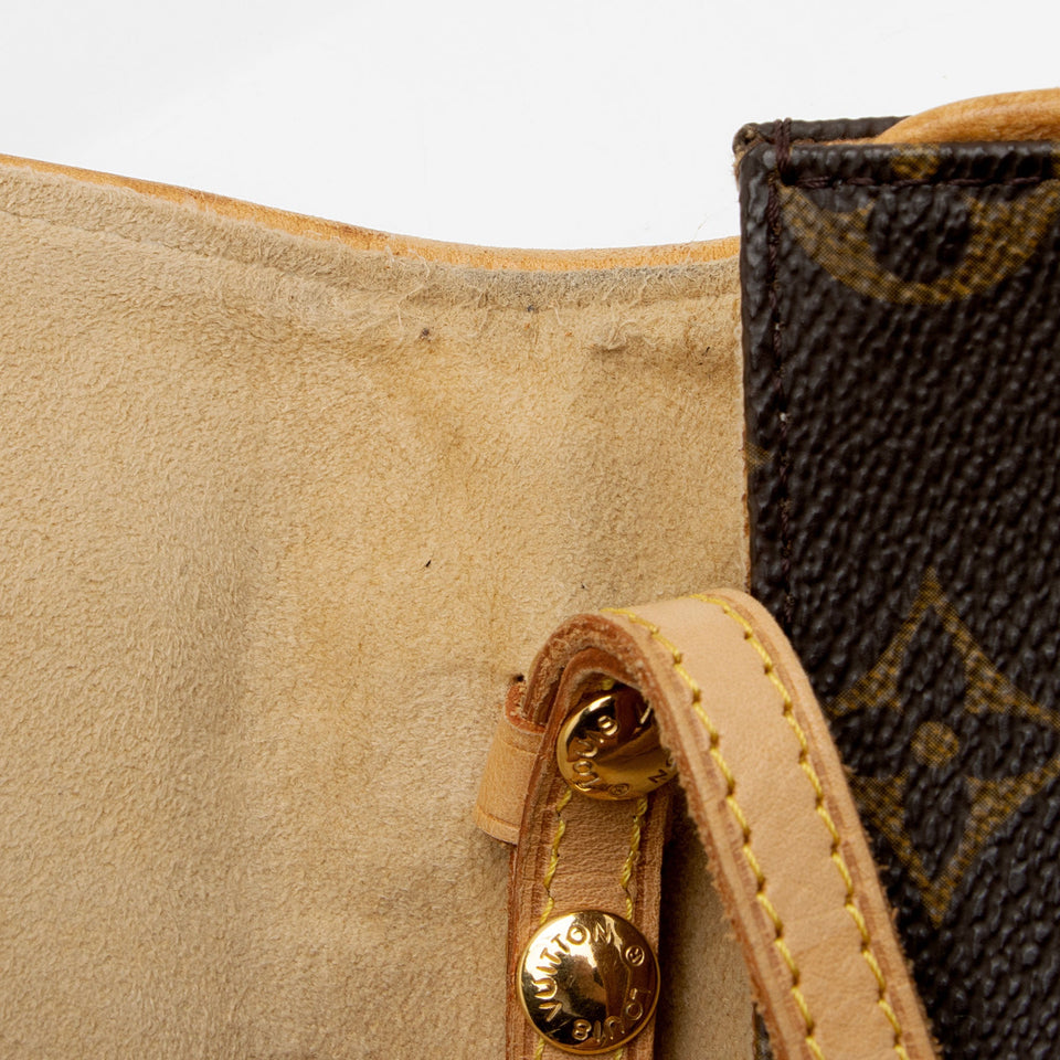 Louis Vuitton Monogram Canvas Pochette Twin GM Shoulder Bag (SHF-g7huHA)