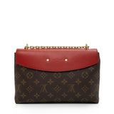 Louis Vuitton Monogram Canvas Saint-Placide Shoulder Bag (SHF-e5RX2A)