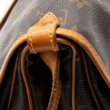 Louis Vuitton Vintage Monogram Canvas Saumur 30 Messenger Bag - FINAL SALE (SHF-20345)