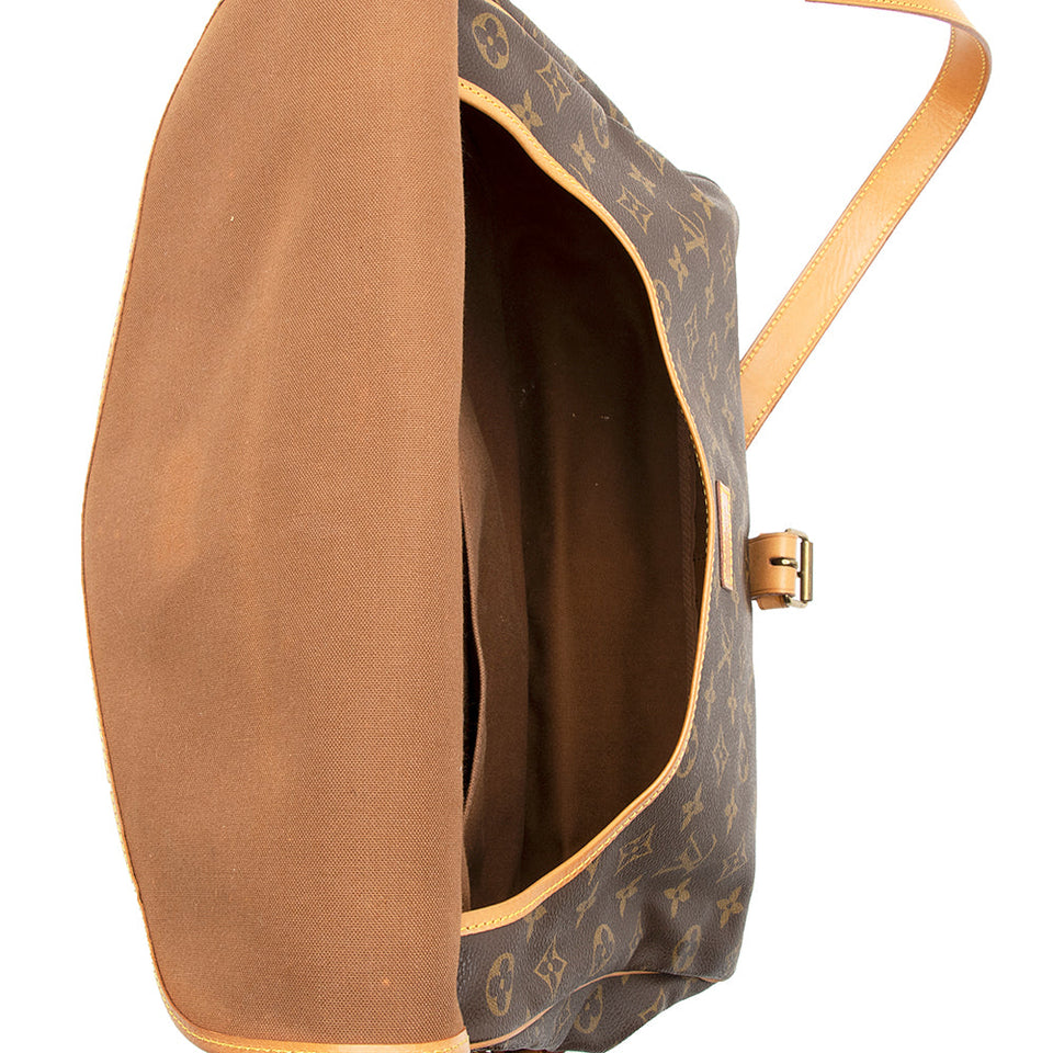 Louis Vuitton Vintage Monogram Canvas Saumur 35 Messenger Bag - FINAL SALE (SHF-20346)