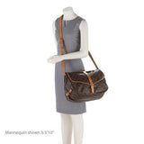 Louis Vuitton Vintage Monogram Canvas Saumur 35 Messenger Bag (SHF-18883)