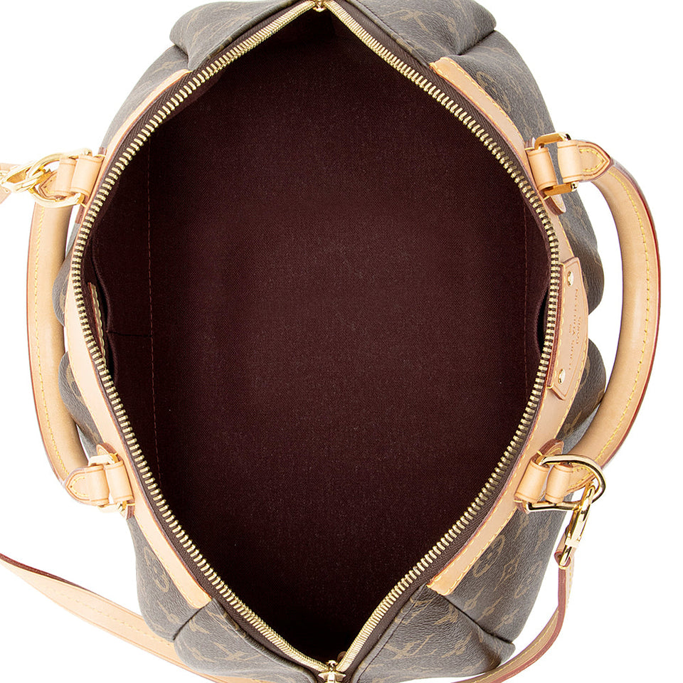 Louis Vuitton Monogram Canvas Segur Satchel (SHF-19651)