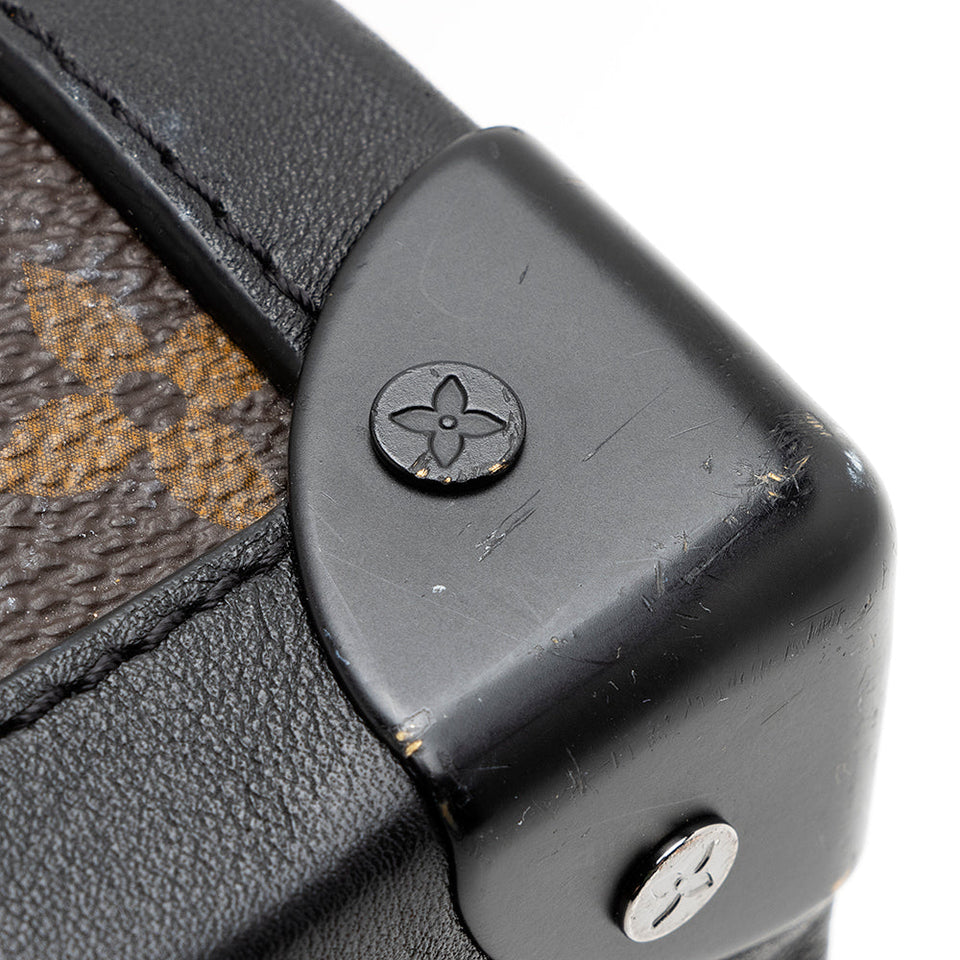 Louis Vuitton Monogram Canvas Solar Ray Small Trunk Bag (SHF-20494)