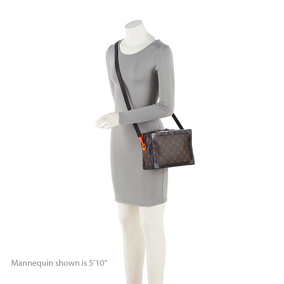 Louis Vuitton Monogram Canvas Solar Ray Small Trunk Bag (SHF-20494)
