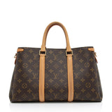 Louis Vuitton Monogram Canvas Soufflot MM Satchel (SHF-cmgf52)