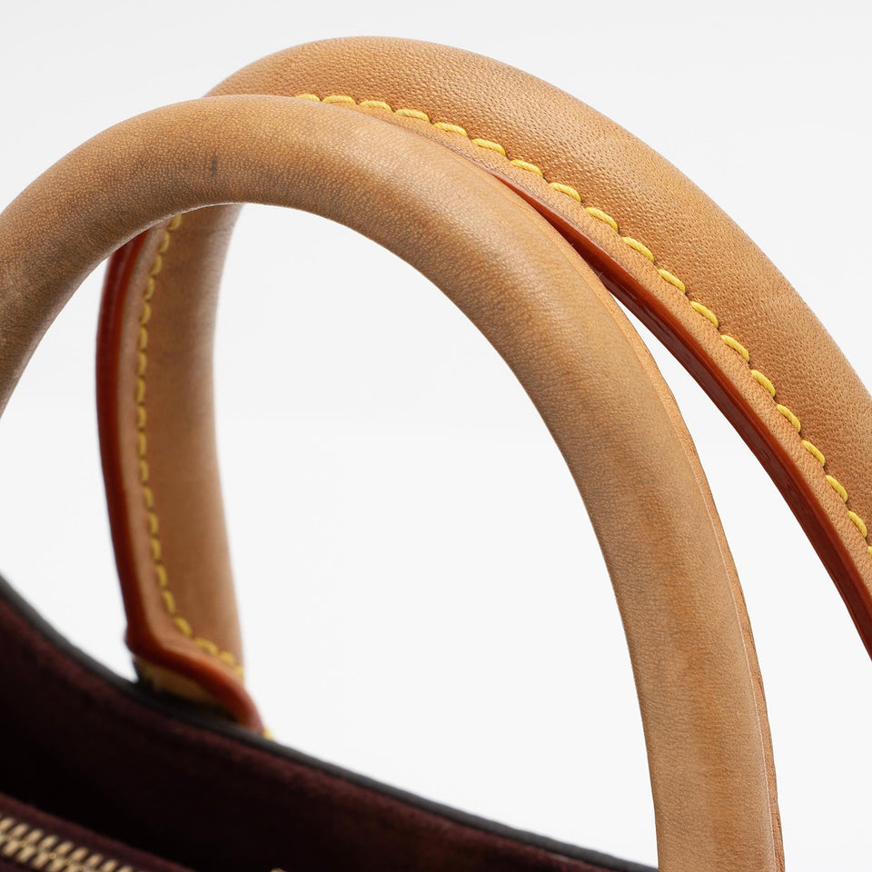 Louis Vuitton Monogram Canvas Soufflot MM Satchel (SHF-cmgf52)