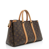 Louis Vuitton Monogram Canvas Soufflot MM Satchel (SHF-cmgf52)