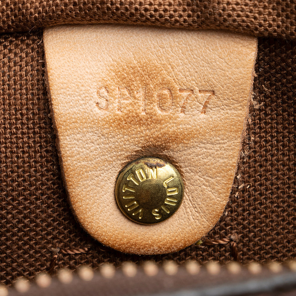 Louis Vuitton Monogram Canvas Speedy 25 Satchel (SHF-20295)