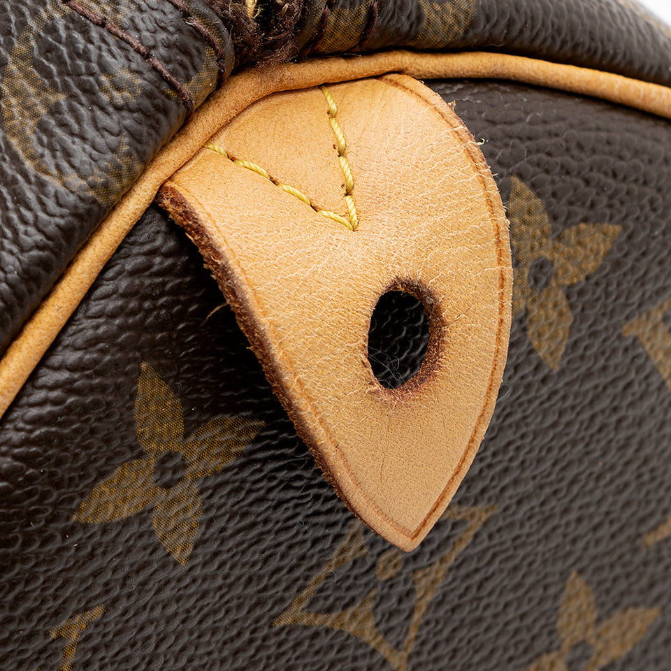 Louis Vuitton Monogram Canvas Speedy 25 Satchel (SHF-20295)