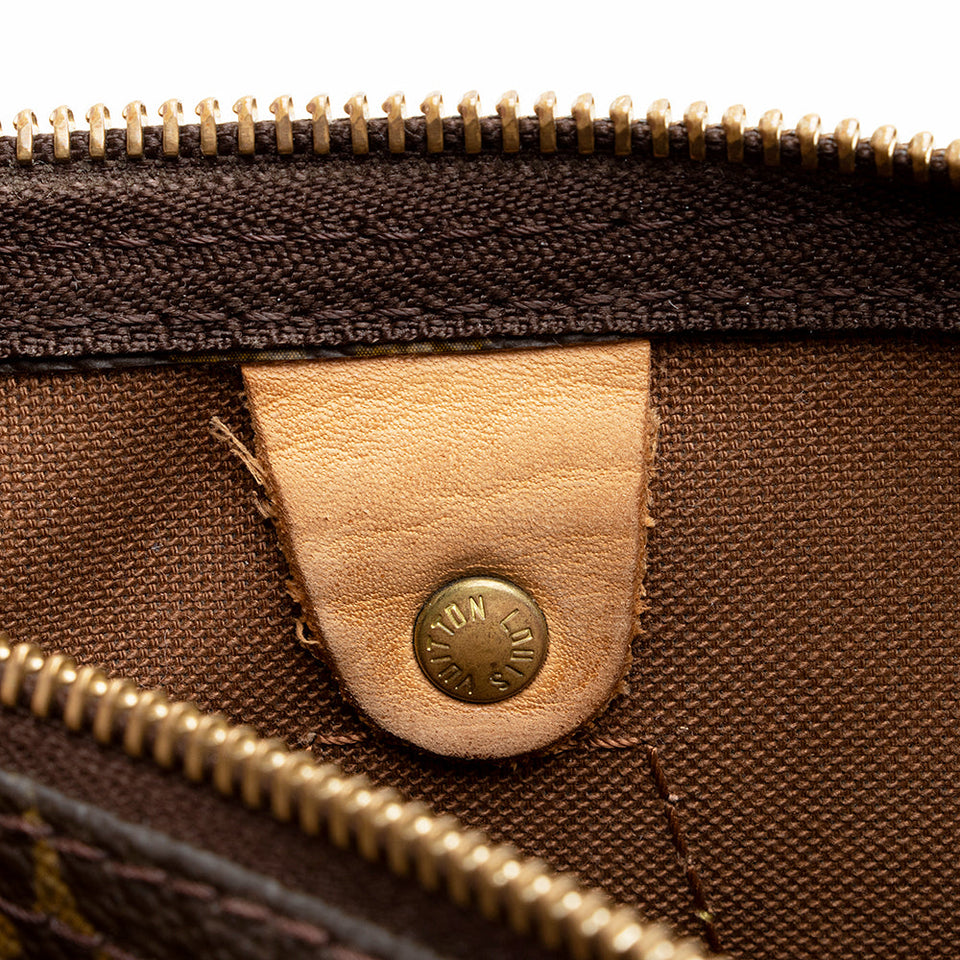 Louis Vuitton Monogram Canvas Speedy 25 Satchel (SHF-20295)