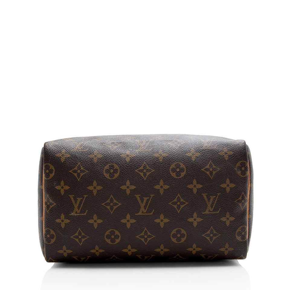 Louis Vuitton Monogram Canvas Speedy 25 Satchel (SHF-21640)