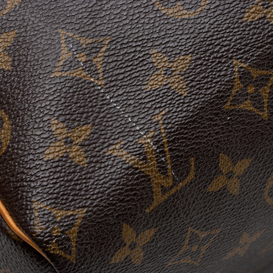 Louis Vuitton Monogram Canvas Speedy 25 Satchel (SHF-21640)
