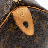 Louis Vuitton Monogram Canvas Speedy 25 Satchel (SHF-21640)