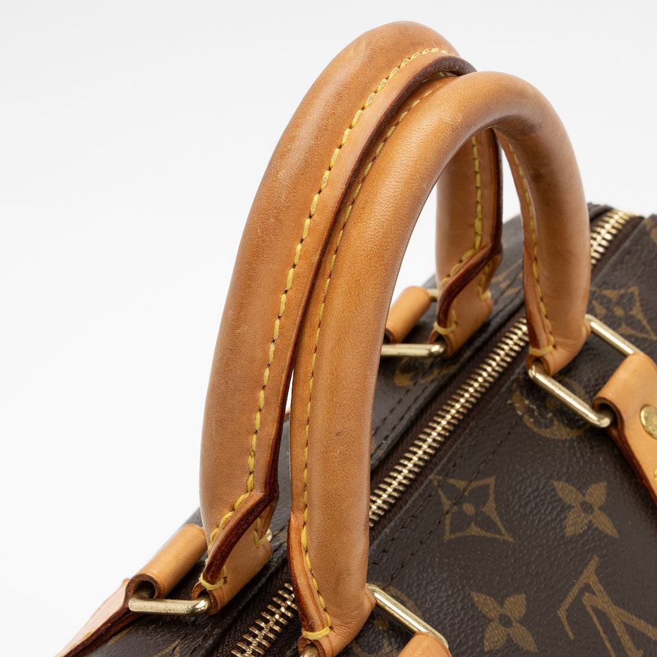 Louis Vuitton Monogram Canvas Speedy 25 Satchel (SHF-gBtHE6)