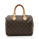 Louis Vuitton Monogram Canvas Speedy 25 Satchel (SHF-gBtHE6)