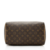Louis Vuitton Monogram Canvas Speedy 30 Satchel (SHF-20854)