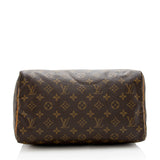 Louis Vuitton Vintage Monogram Canvas Speedy 30 Satchel (SHF-23180)