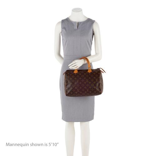 Louis Vuitton Vintage Monogram Canvas Speedy 30 Satchel (SHF-18388)
