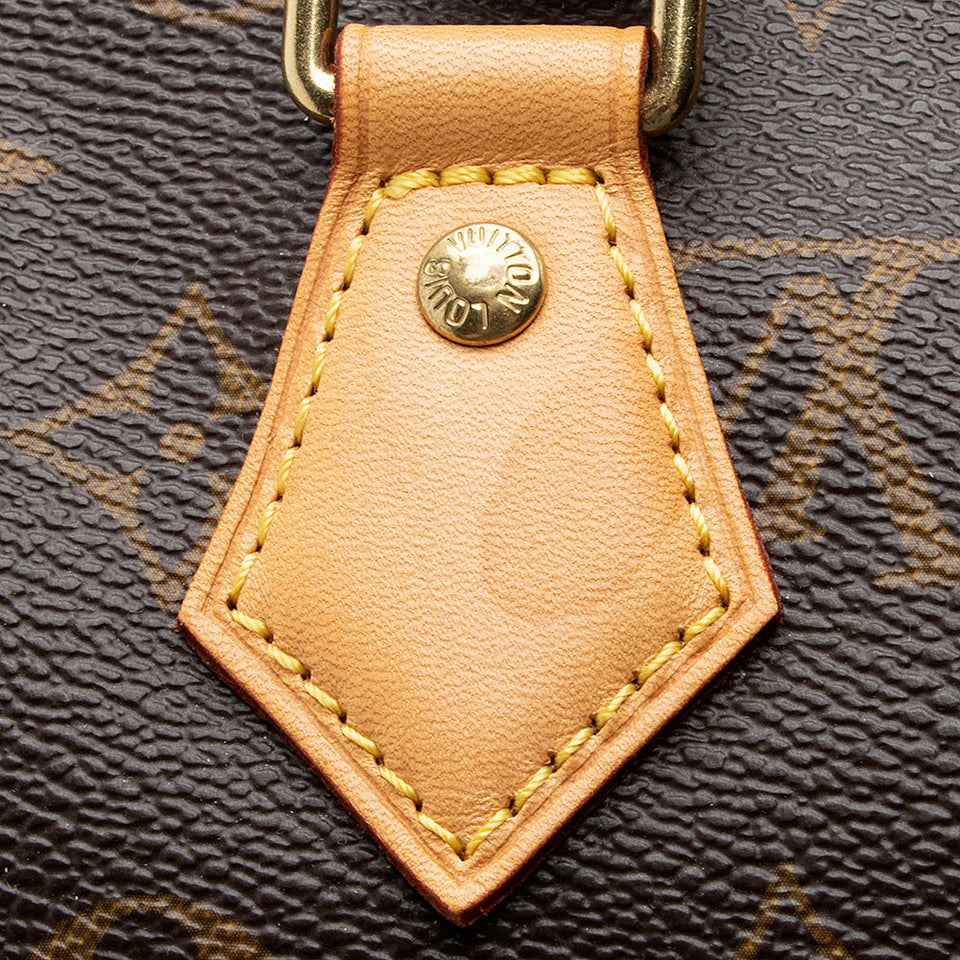 Louis Vuitton Monogram Canvas Speedy 35 Satchel (SHF-20543)