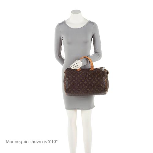 Louis Vuitton Monogram Canvas Speedy 35 Satchel (SHF-20543)