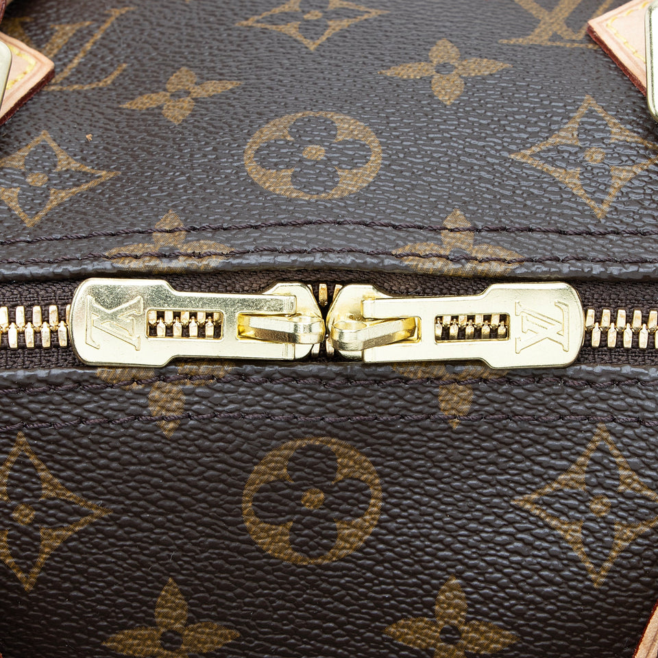 Louis Vuitton Monogram Canvas Speedy Bandouliere 30 Satchel (SHF-23067)