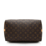 Louis Vuitton Monogram Canvas Speedy Bandouliere 30 Satchel (SHF-aR0xiW)
