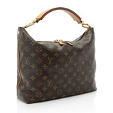 Louis Vuitton Monogram Canvas Sully PM Shoulder Bag (SHF-WQ168O)