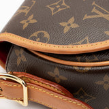 Louis Vuitton Monogram Canvas Tambourin Shoulder Bag (SHF-21577)