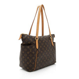 Louis Vuitton Monogram Canvas Totally MM Tote (SHF-ml1ALd)
