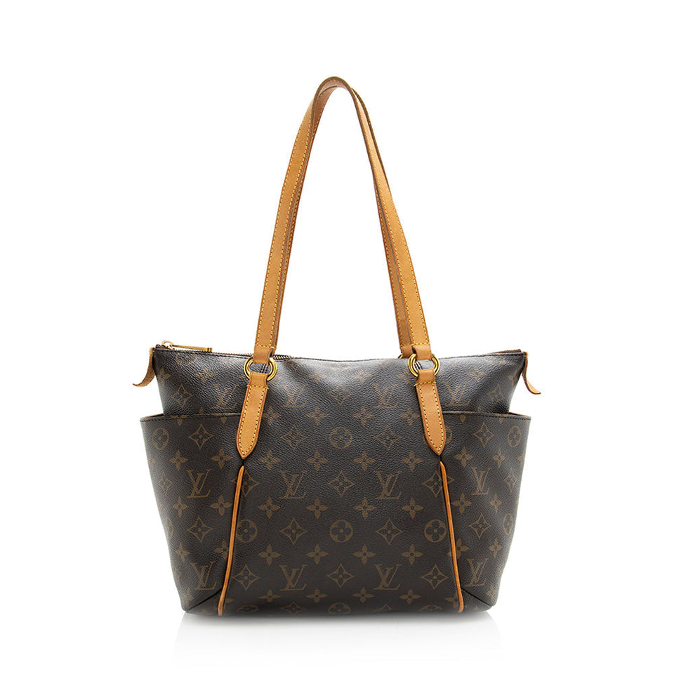 Louis Vuitton Monogram Canvas Totally PM Tote (SHF-20347)