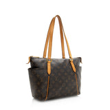 Louis Vuitton Monogram Canvas Totally PM Tote (SHF-20347)